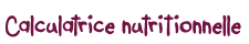 Nutri-calculette